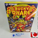 BUCKY O'HARE - NES, Nintendo Custom Replacement BOX optional w/ Dust Cover & PVC Protector