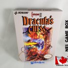 CASTLEVANIA 3 DRACULA'S CURSE - NES, Nintendo Custom BOX optional w/ Dust Cover & PVC Protector