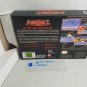AEROBIZ - SNES, Super Nintendo Custom Replacement Box optional w/ Insert Tray & PVC Protector