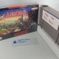 AEROBIZ - SNES, Super Nintendo Custom Replacement Box optional w/ Insert Tray & PVC Protector