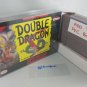 DOUBLE DRAGON SHADOW FALLS - SNES, Super Nintendo Custom Box w/ Insert Tray & PVC Protector