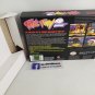 FATAL FURY 2 - SNES, Super Nintendo Custom Replacement Box optional w/ Insert Tray & PVC Protector