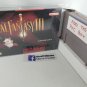 FINAL FANTASY III - SNES, Super Nintendo Custom Box optional w/ Insert Tray & PVC Protector FF3