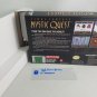 FINAL FANTASY MYSTIC QUEST - SNES, Super Nintendo Custom Box optional w/ Insert Tray & PVC Protector