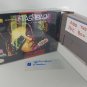 FLASHBACK - SNES, Super Nintendo Custom Box optional w/ Insert Tray & PVC Protector FLASH BACK