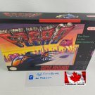 F-ZERO - SNES, Super Nintendo Custom Replacement Box optional w/ Insert Tray & PVC Protector