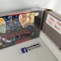 HAGANE - SNES, Super Nintendo Custom Replacement Box optional w/ Insert Tray & PVC Protector