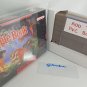 THE JUNGLE BOOK - SNES, Super Nintendo Custom Replace Box optional w/ Insert Tray & PVC Protector