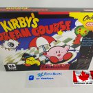 KIRBY'S DREAM COURSE - SNES, Super Nintendo Custom Box optional w/ Insert Tray & PVC Protector
