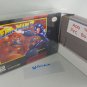 MEGA MAN 7 - SNES, Super Nintendo Custom Replacement Box optional w/ Insert Tray & PVC Protector