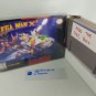 MEGA MAN X2 - SNES, Super Nintendo Custom Replacement Box optional w/ Insert Tray & PVC Protector