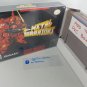 METAL WARRIORS - SNES, Super Nintendo Custom Replacement Box optional w/ Insert Tray & PVC Protector