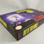 OUT OF THIS WORLD - SNES, Super Nintendo Custom Box optional w/ Insert Tray & PVC Protector