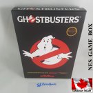 GHOSTBUSTERS - NES, Nintendo Custom replacement BOX optional w/ Dust Cover & PVC Protector