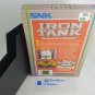 IRON TANK - NES, Nintendo Custom replacement BOX optional w/ Dust Cover & PVC Protector