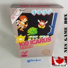 KID ICARUS - NES, Nintendo Custom replacement BOX optional w/ Dust Cover & PVC Protector