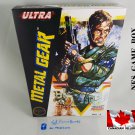 METAL GEAR - NES, Nintendo Custom replacement BOX optional w/ Dust Cover & PVC Protector