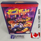 MIGHTY FINAL FIGHT - NES, Nintendo Custom replacement BOX optional w/ Dust Cover & PVC Protector
