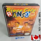 RIVER CITY RANSOM - NES, Nintendo Custom replacement BOX optional w/ Dust Cover & PVC Protector