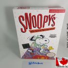 SNOOPY'S SILLY SPORTS SPECTACULAR - NES, Nintendo Custom BOX optional w/ Dust Cover & PVC Protector