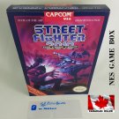 STREET FIGHTER 2010 FINAL FIGHT - NES, Nintendo Custom BOX optional w/ Dust Cover & PVC Protector