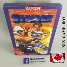 STRIDER - NES, Nintendo Custom replacement BOX optional w/ Dust Cover & PVC Protector