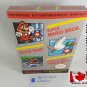 SUPER MARIO BROS & DUCK HUNT & WORLD CLASS TRACK MEET Nintendo Custom BOX w/ Dust Cover & PVC