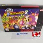 SUPER BOMBERMAN 2 - SNES, Super Nintendo Custom replica Box optional w/ Insert Tray & PVC Protector
