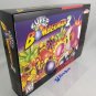 SUPER BOMBERMAN 2 - SNES, Super Nintendo Custom replica Box optional w/ Insert Tray & PVC Protector