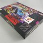TMNT 4: TURTLES IN TIME - SNES, Super Nintendo Custom Box optional w/ Insert Tray & PVC Protect