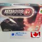 ASTEROIDS HYPER 64 - N64, Nintendo64 Custom replacement Box with Insert Tray & PVC Protector