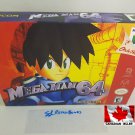 MEGA MAN 64 - N64, Nintendo64 Custom replacement Box optional w/ Insert Tray & PVC Protector