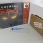 NIGHTMARE CREATURES - N64, Nintendo64 Custom replacement Box optional w/ Insert Tray & PVC Protector