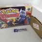 POKEMON STADIUM 2 G&S- N64, Nintendo64 Custom replica Box optional w/ Insert Tray & PVC Protector