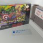 MARVEL SUPER HEROES WAR OF THE GEMS - SNES, Super Nintendo Custom Box w/ Insert Tray & PVC Protect