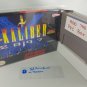 X-KALIBER 2097 - SNES, Super Nintendo Custom replacement Box optional w/ Insert Tray & PVC Protector