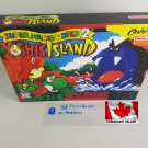 YOSHI'S ISLAND SUPER MARIO WORLD 2 - SNES, Super Nintendo Custom Box w/ Insert Tray & PVC Protector