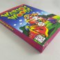 WARIO'S WOODS - NES, Nintendo Custom replacement BOX optional w/ Dust Cover & PVC Protector