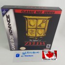 LEGEND OF ZELDA CLASSIC - Nintendo GBA Custom Box optional w/ Insert Tray & PVC Protector