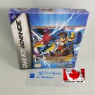 MEGA MAN BATTLE NETWORK 6 CYBEAST FALZAR - Nintendo GBA Custom Box w/ Insert Tray & PVC Protector