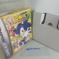 S0NIC ADVANCE 3 - Nintendo GBA Custom Replacement Box optional w/ Insert Tray & PVC Protector