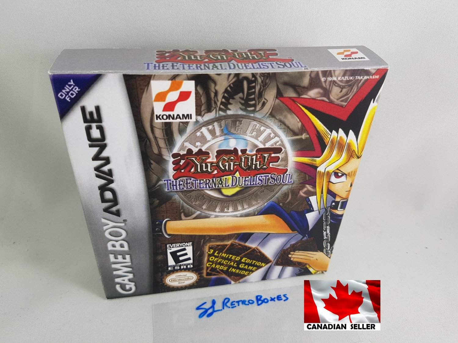 YU-GI-OH! THE ETERNAL DUELIST SOUL - Nintendo GBA Custom Box optional w/ Insert Tray & PVC