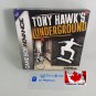 TONY HAWK'S UNDERGROUND - Nintendo GBA Custom Box optional w/ Insert Tray & PVC