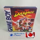 DUCKTALES - Nintendo Game Boy Custom Replacement Box optional w/ Insert Tray & PVC Protector