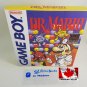 DR. MARIO - Nintendo Game Boy Custom Replacement Box optional w/ Insert Tray & PVC Protector
