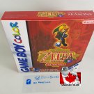 LEGEND OF ZELDA ORACLE OF SEASONS - Nintendo Game Boy Custom Box w/ Insert Tray & PVC Protect