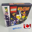 LEGO ALPHA TEAM GBC - Nintendo Game Boy Color Custom Box optional w/ Insert Tray & PVC Protect