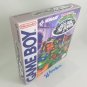 TMNT 2 BACK FROM THE SEWERS - Nintendo Game Boy Custom Box optional w/ Insert Tray & PVC Protector