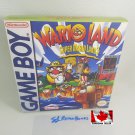 WARIO LAND - Nintendo Game Boy Custom replacement Box optional w/ Insert Tray & PVC Protector