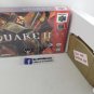 QUAKE 2 - N64, Nintendo64 Custom Box optional w/ Insert Tray & PVC Protector